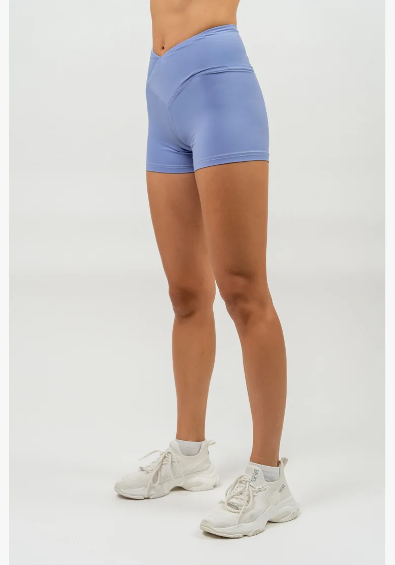 NEBBIA • High-waisted AGILE shorts purple • NebShop.cz
