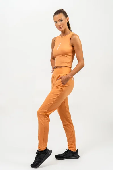 NEBBIA • Crop top tank CONFIDENCE orange • NebShop.cz 2