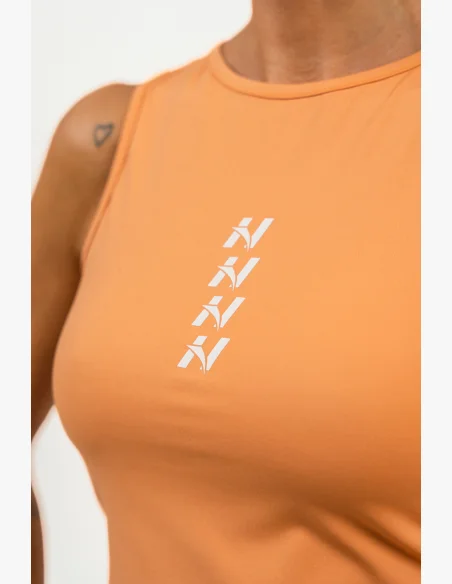 NEBBIA • Crop top tank CONFIDENCE orange • NebShop.cz