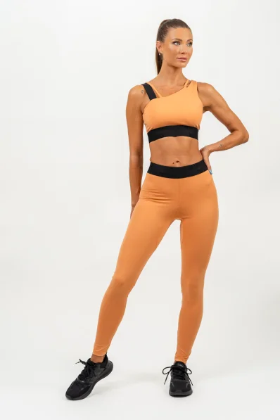 NEBBIA • ELITE high-waisted leggings orange • NebShop.cz
