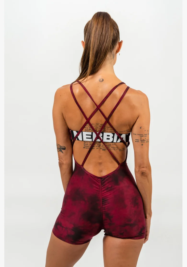 NEBBIA • Short Sports Overall TREND-SETTER red • NebShop.cz