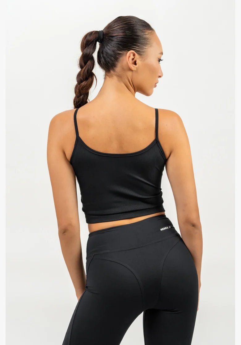 NEBBIA • Women's 3/4 Bra with High Support Elite Essentials Black • Nebshop.cz