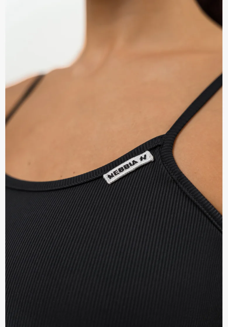 NEBBIA • Women's 3/4 Bra with High Support Elite Essentials Black • Nebshop.cz