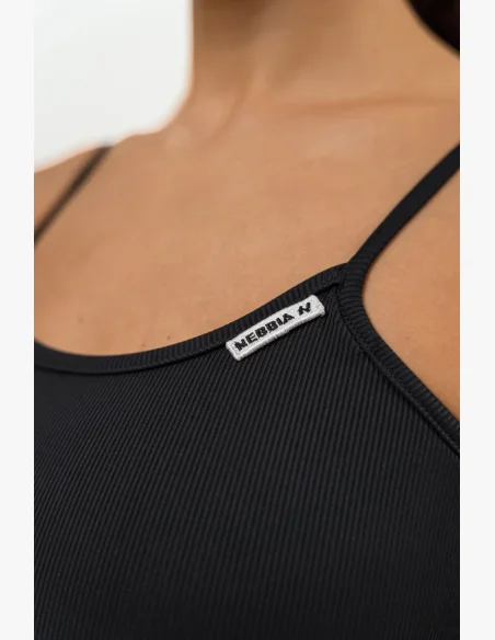 NEBBIA • Women's 3/4 Bra with High Support Elite Essentials Black • Nebshop.cz