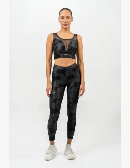 NEBBIA • Sports bra with mesh IMPACT black • Nebshop.cz
