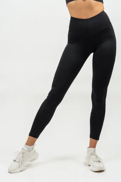 NEBBIA • High-waisted PERFORMANCE mesh leggings black • Nebshop.cz