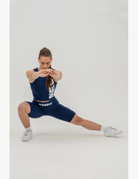NEBBIA • Tank top SNATCHED blue • Nebshop.cz