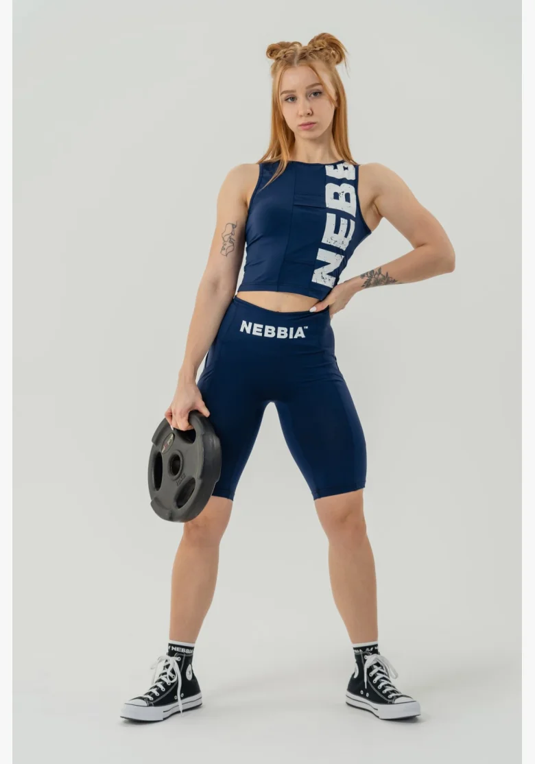 NEBBIA • Tank top SNATCHED blue • Nebshop.cz