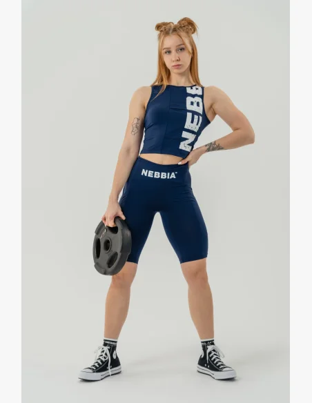 NEBBIA • Tank top SNATCHED blue • Nebshop.cz