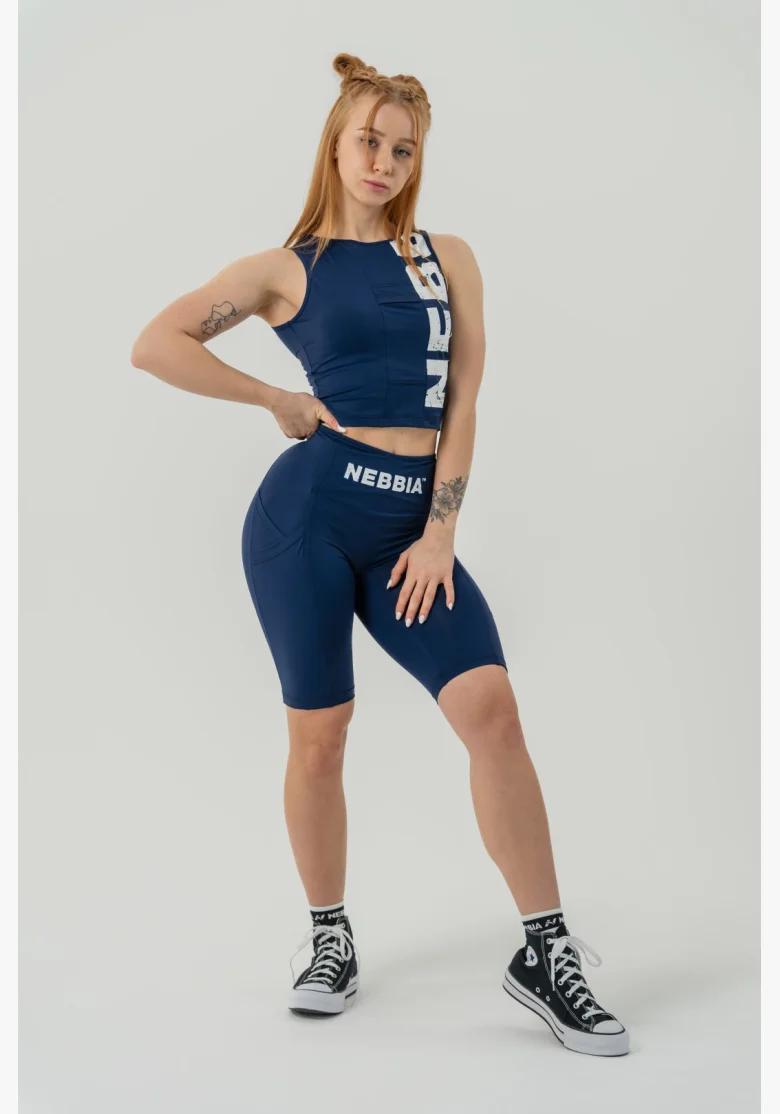 NEBBIA • Tank top SNATCHED blue • Nebshop.cz