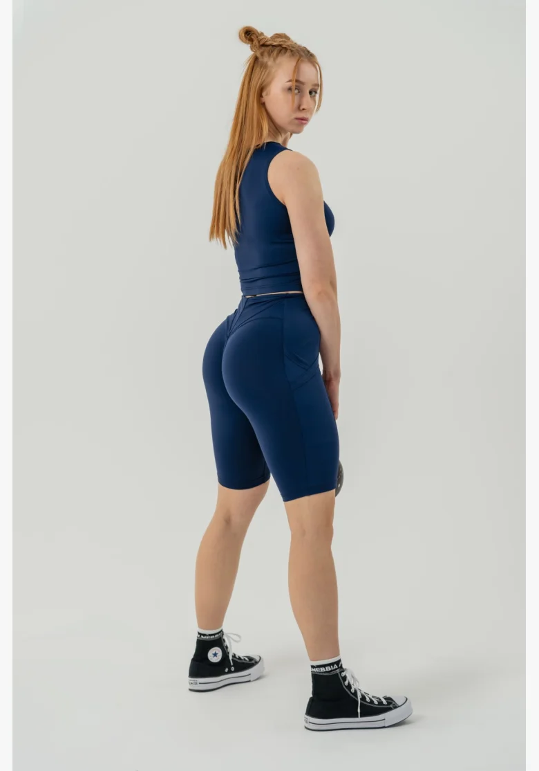 NEBBIA • Tank top SNATCHED blue • Nebshop.cz