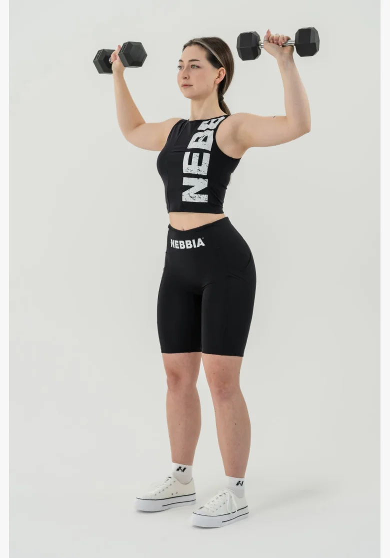 NEBBIA • Tank top SNATCHED black • Nebshop.cz