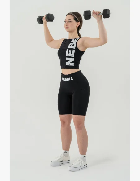 NEBBIA • Tank top SNATCHED black • Nebshop.cz