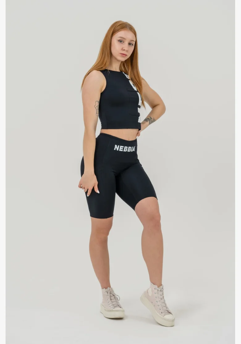 NEBBIA • Tank top SNATCHED black • Nebshop.cz
