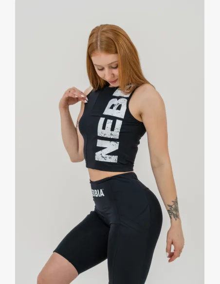NEBBIA • Tank top SNATCHED black • Nebshop.cz
