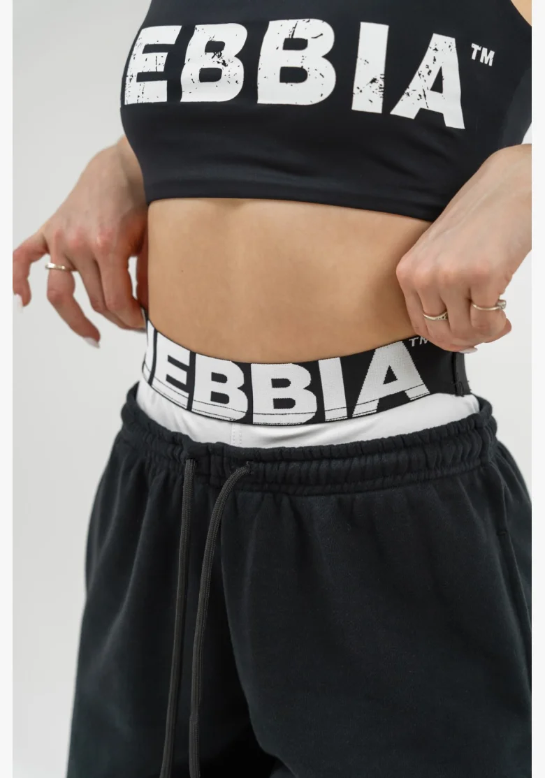 NEBBIA • Muscle Mommy Sports Sweatpants Black • Nebshop.cz