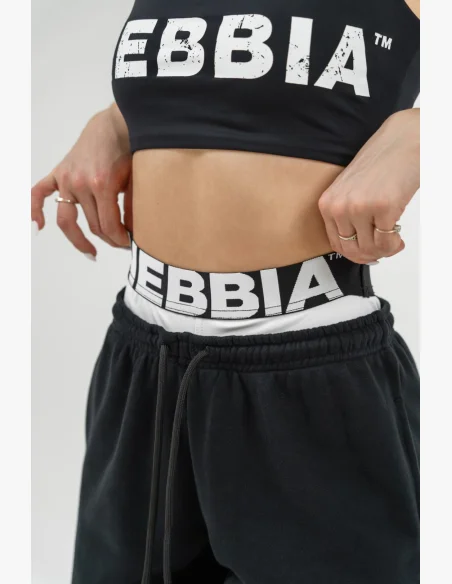 NEBBIA • Muscle Mommy Sports Sweatpants Black • Nebshop.cz