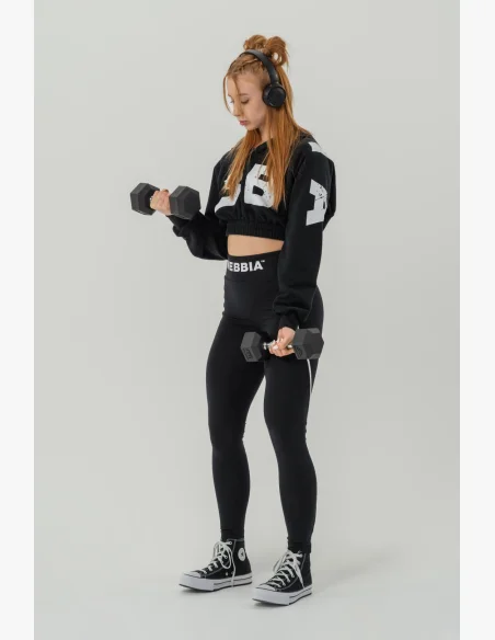 NEBBIA • Crop top sweatshirt MUSCLE MOMMY • Nebshop.cz
