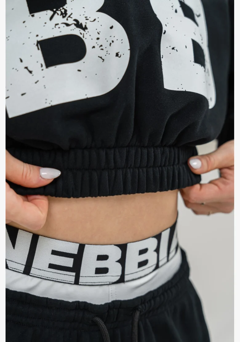 NEBBIA • Crop top sweatshirt MUSCLE MOMMY • Nebshop.cz