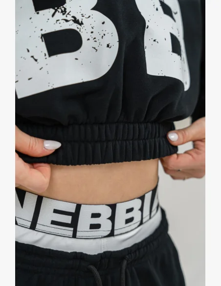 NEBBIA • Crop top sweatshirt MUSCLE MOMMY • Nebshop.cz