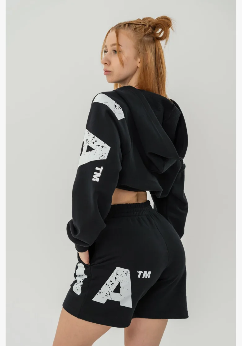 NEBBIA • Crop top sweatshirt MUSCLE MOMMY • Nebshop.cz