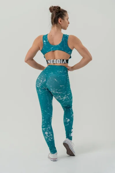 NEBBIA • Crop top tank top ROUGH GIRL green • Nebshop.com 2