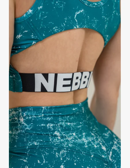 NEBBIA • Crop top tank top ROUGH GIRL green • Nebshop.com