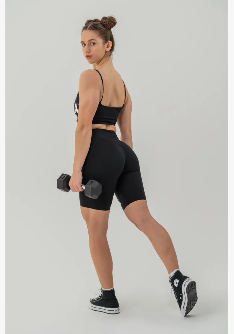 NEBBIA • NEBBIA Bandeau bra BACK CHECK black • Nebshop.cz