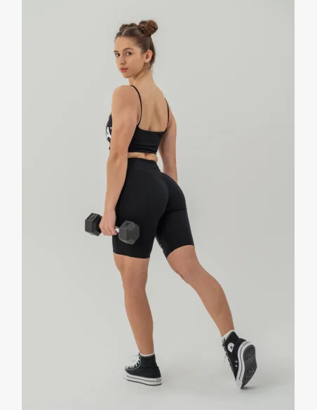 NEBBIA • NEBBIA Bandeau bra BACK CHECK black • Nebshop.cz