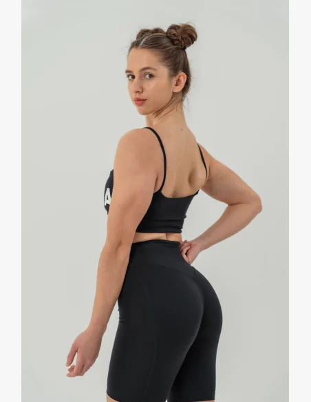 NEBBIA • NEBBIA Bandeau bra BACK CHECK black • Nebshop.cz