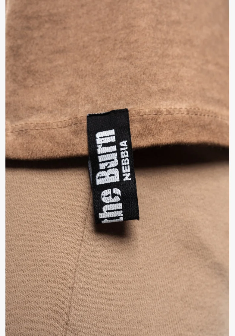 NEBBIA • NEBBIA Washed-off oversized tank top MAX OUT brown • Nebshop.cz