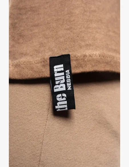 NEBBIA • NEBBIA Washed-off oversized tank top MAX OUT brown • Nebshop.cz