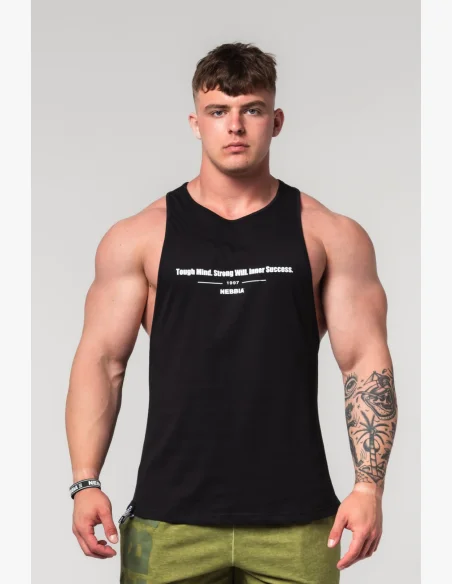 NEBBIA • NEBBIA Fitness tank top FLEXIN' black • Nebshop.cz