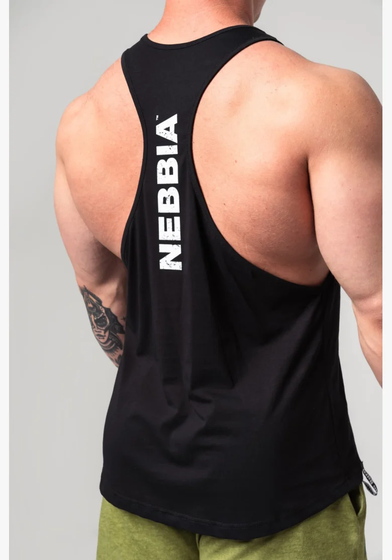 NEBBIA • NEBBIA Fitness tank top FLEXIN' black • Nebshop.cz
