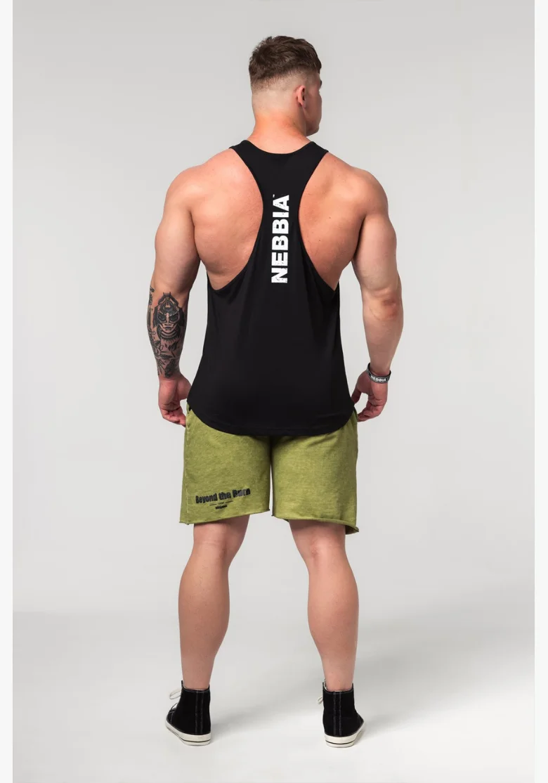 NEBBIA • NEBBIA Fitness tank top FLEXIN' black • Nebshop.cz