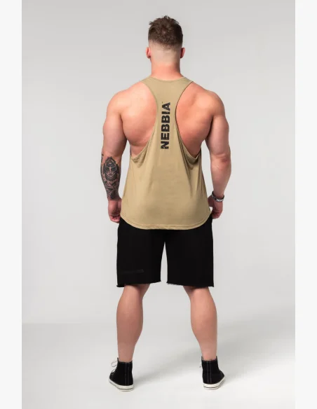 NEBBIA • NEBBIA Fitness tank top FLEXIN' green • Nebshop.cz