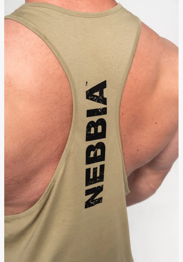 NEBBIA • NEBBIA Fitness tank top FLEXIN' green • Nebshop.cz
