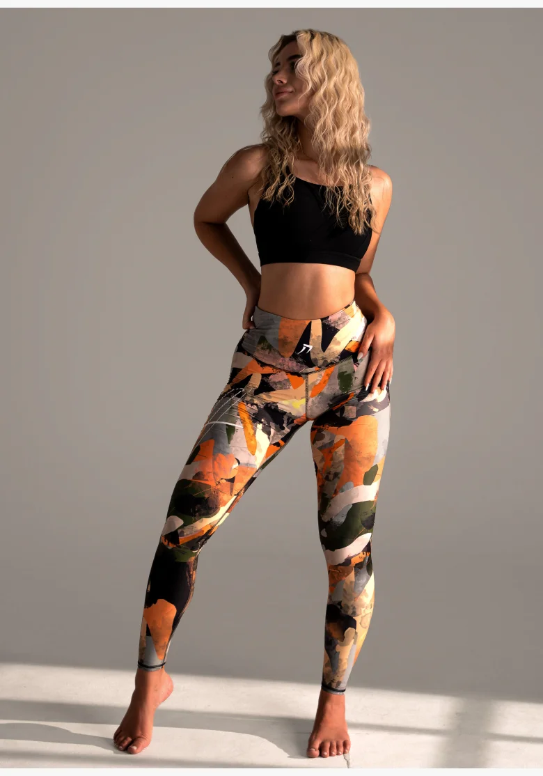 KFIT • KFIT® Camo Burst Leggings • Nebshop.cz