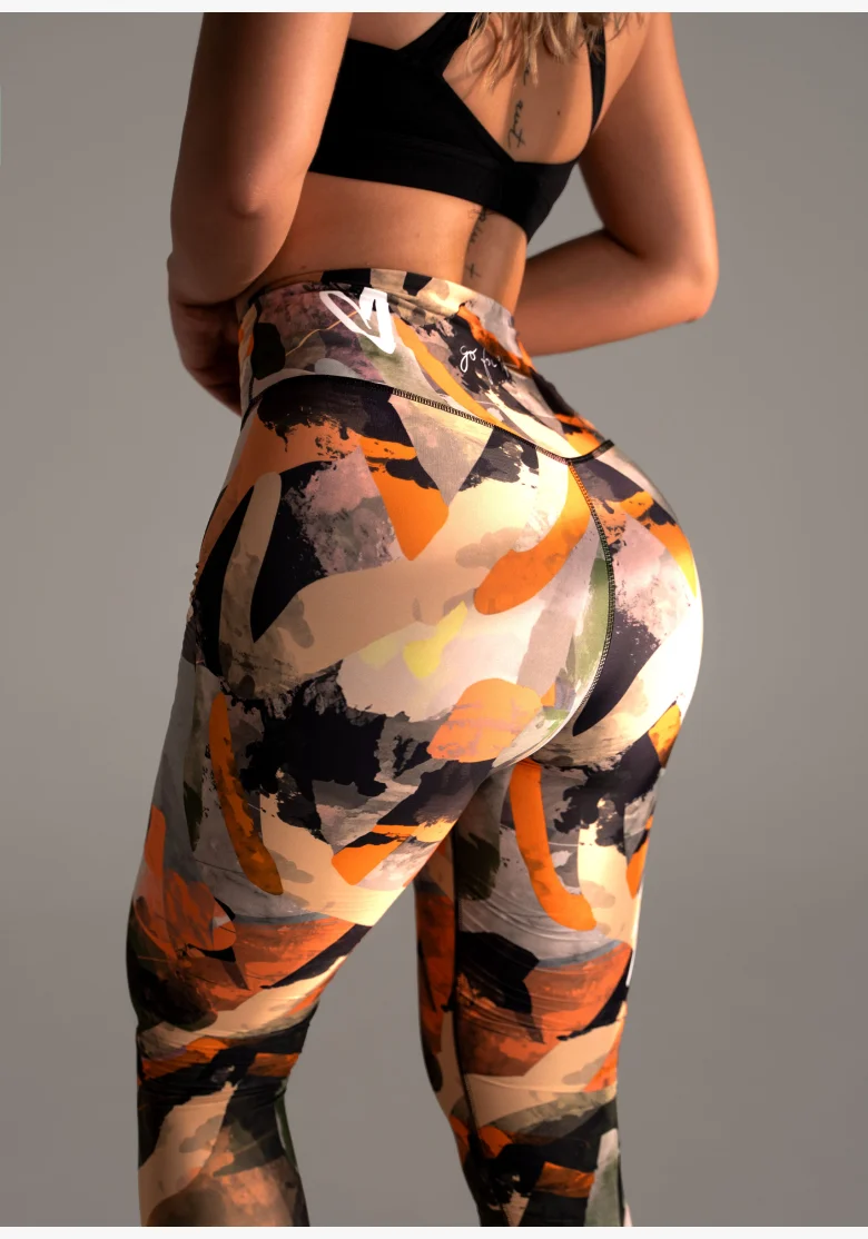 KFIT • KFIT® Camo Burst Leggings • Nebshop.cz