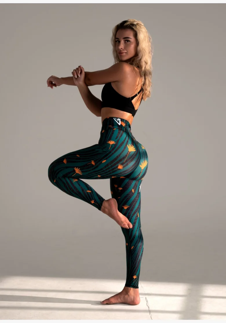 KFIT • KFIT Leggings Flores • Nebshop.cz