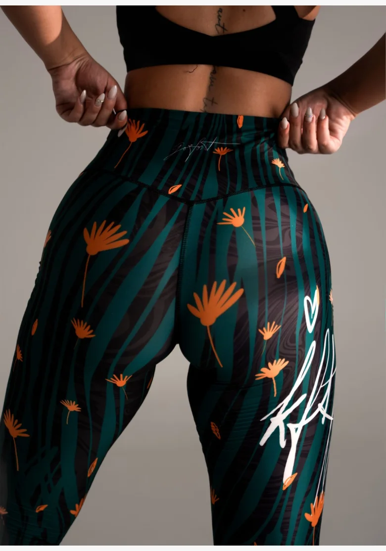 KFIT • KFIT Leggings Flores • Nebshop.cz