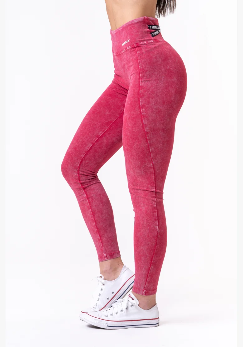 NEBBIA • NEBBIA Washed high-waisted leggings LEGACY • Nebshop.cz