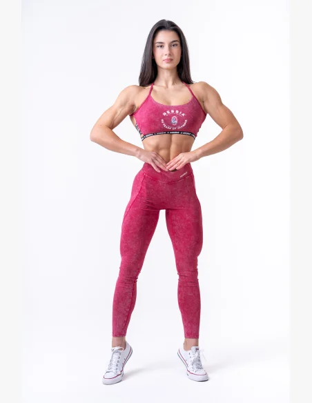 NEBBIA • NEBBIA Washed sports bra LEGACY • Nebshop.cz