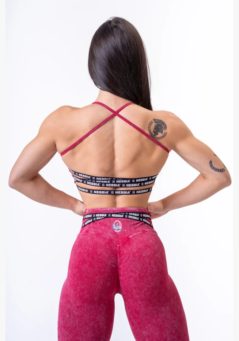 NEBBIA • NEBBIA Washed sports bra LEGACY • Nebshop.cz