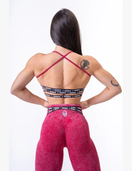 NEBBIA • NEBBIA Washed sports bra LEGACY • Nebshop.cz