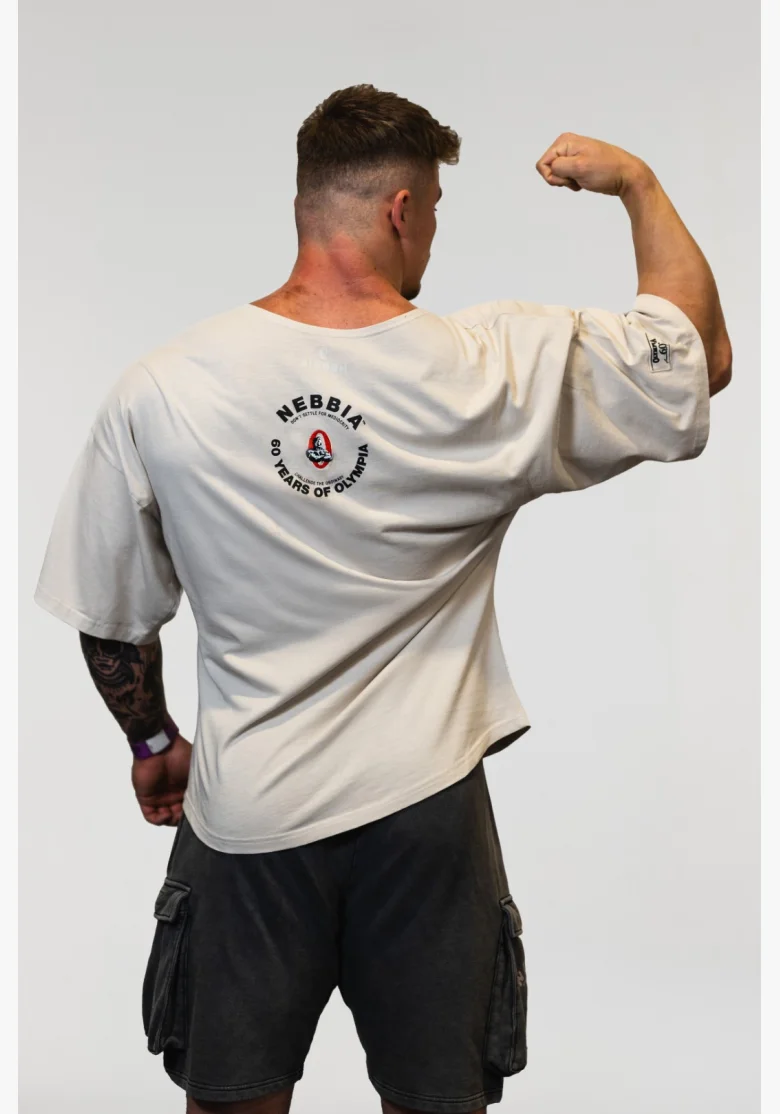 NEBBIA • NEBBIA Washed cotton rag top GOLDEN AGE grey • Nebshop.cz