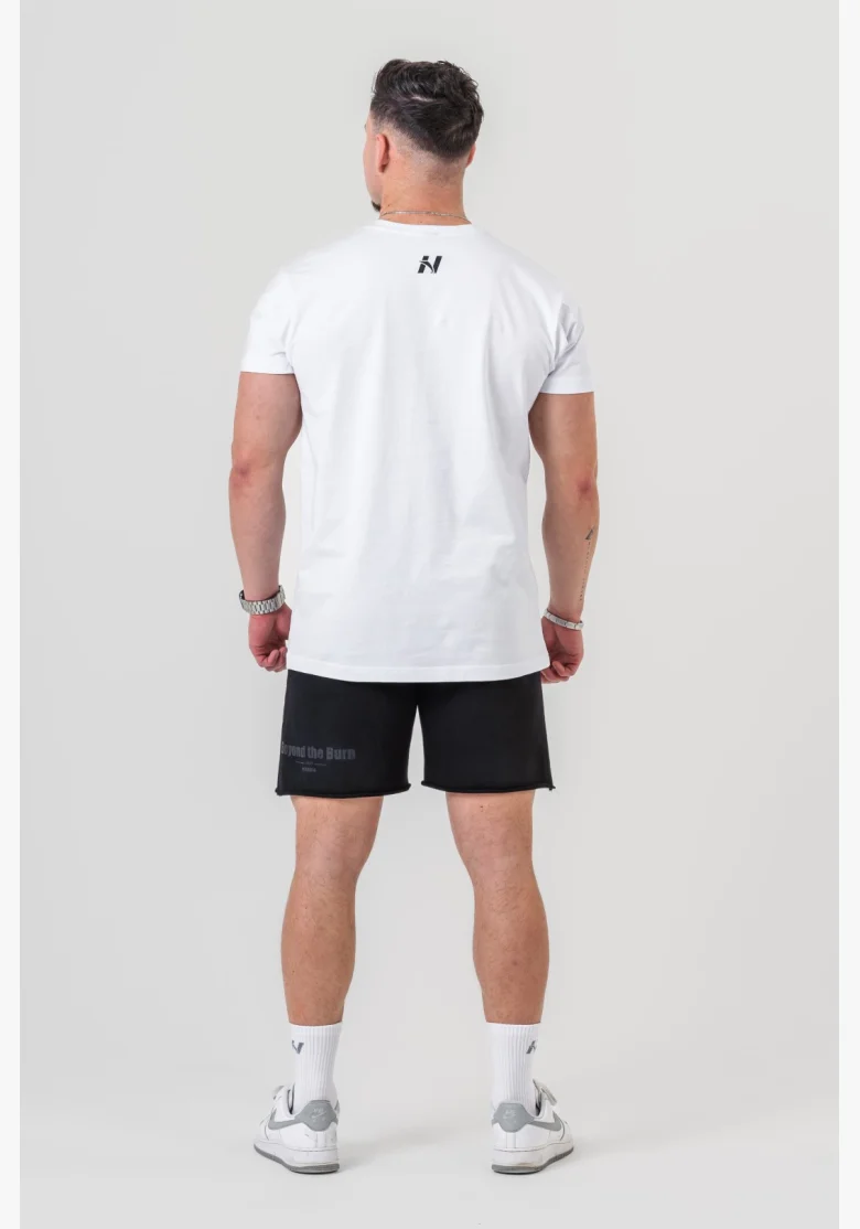 NEBBIA • NEBBIA GYM ESSENTIALS t-shirt white • Nebshop.cz