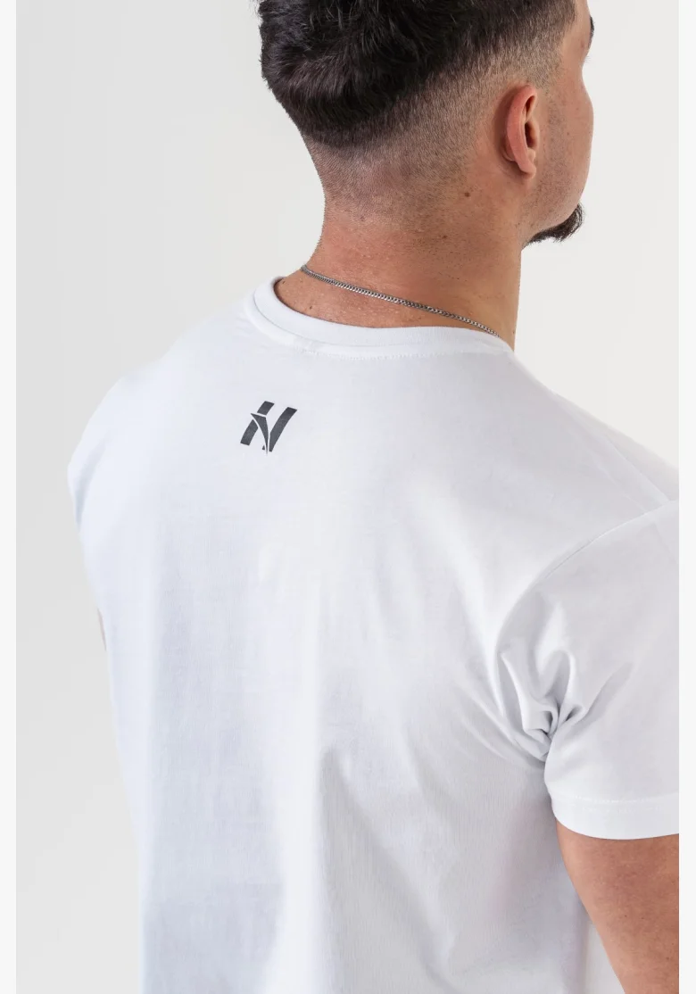 NEBBIA • NEBBIA GYM ESSENTIALS t-shirt white • Nebshop.cz