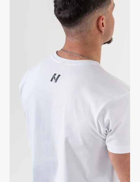NEBBIA • NEBBIA GYM ESSENTIALS t-shirt white • Nebshop.cz