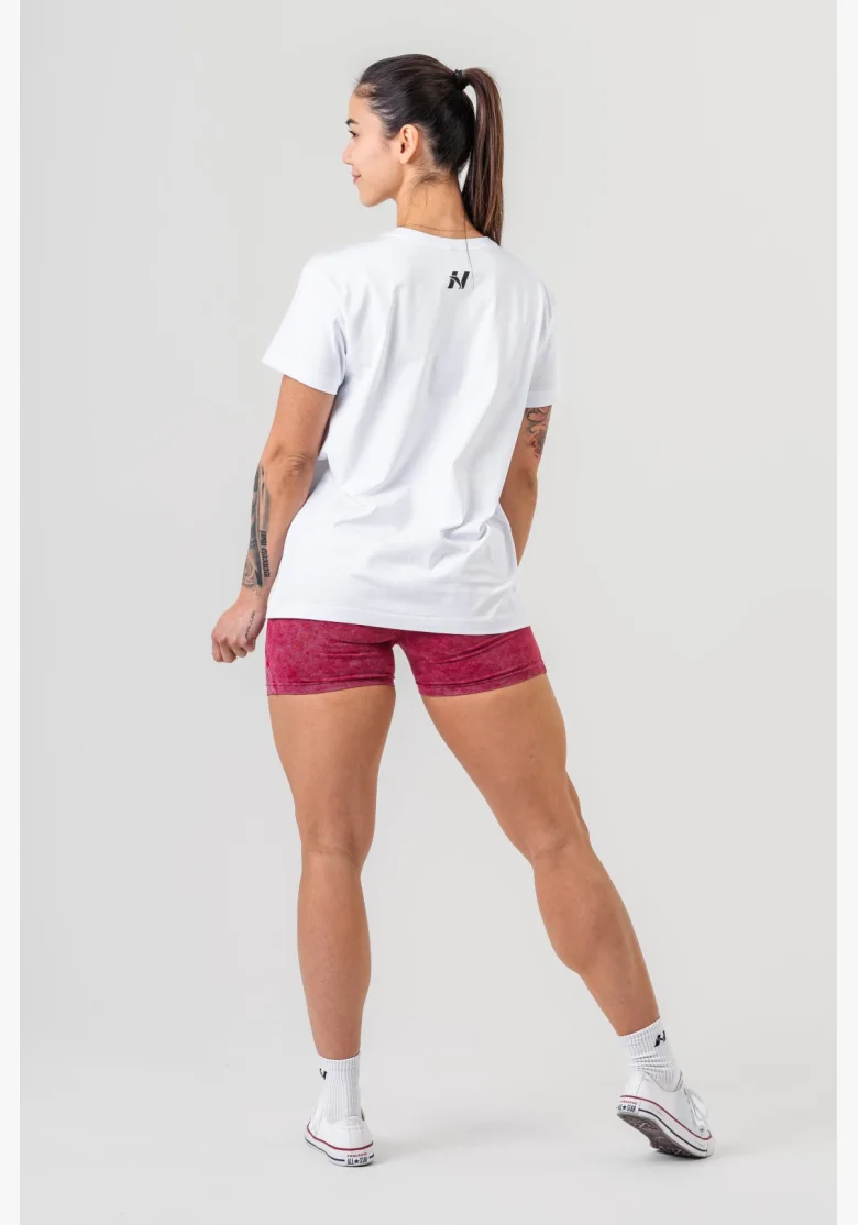 NEBBIA • NEBBIA GYM ESSENTIALS t-shirt white • Nebshop.cz